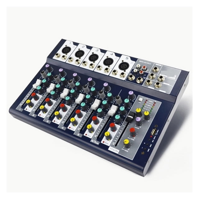 Mixing Console BluetoothUSB Sound Card Pro Equipment Mixer Professional Digital Portable Video Consumer