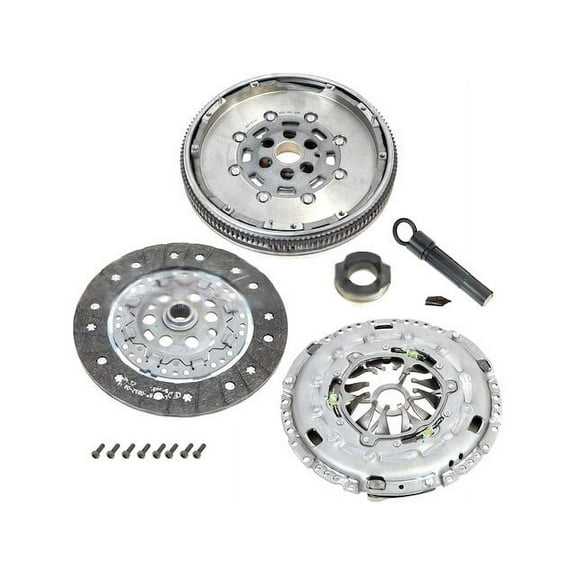Clutch Kit with Flywheel - Compatible with 2005 - 2010 Volkswagen Jetta TDI 2006 2007 2008 2009