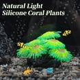 thumbnail image 6 of Unique Bargains Fluorescent Aquarium Coral Vibrant Glowing Effect Fish Tank Decorations Artificial Accessories Green, 6 of 7