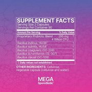 Microbiome Labs MegaSporeBiotic Probiotics for Women & Men - Spore Based Probiotics for Digestive Health - Shelf Stable & Travel-Friendly 180 Capsules