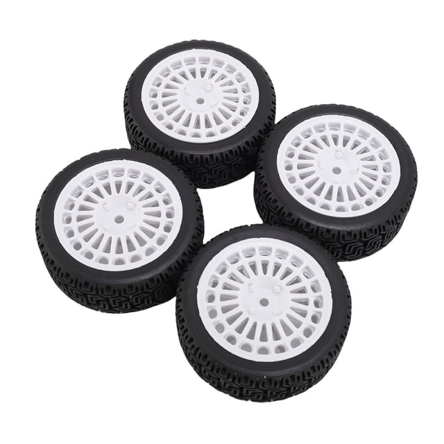 Juego De 4 Ruedas Para Coche De Rally RC 1/10, De Plástico Antideslizante, 70 Mm, Para Coche De Control Remoto TT01 XV02