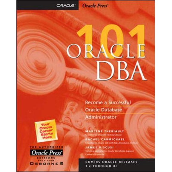 Pre-Owned Oracle DBA 101 (Paperback) 0072121203 9780072121209