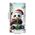 thumbnail image 3 of xihome Decoracin navideña para puerta: Pap Noel entrega regalos. Fondo para fiestas navideñas. Tela de polister, 180 x 90 cm., 3 of 6