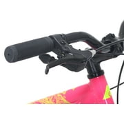 20 Ozark Trail Mountain Bike, 7 Speed, Fits Rider 311-44, Pink, Child/Tween/Teen, Unisex