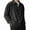 Black, variant on Corduroy Shirt Mens Lapel Long Sleeve Wrinkle Free Casual Button Down Shirts Work Overshirt Shackets Blue XXXL