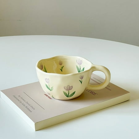 

Ceramic Coffee & Tea Mug with Handle Tea Cup Novelty Coffee Cup Birthday Gift for Women and Girls