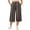 Bohemian Orbicular, variant on Women's Plus Size Capri Pants Stretchy Wide Leg Summer Drawstring Elastic Waist Lounge Pants With Pockets XL-5XL