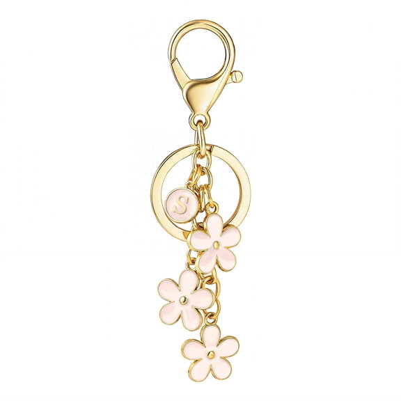DESIGNICE 2026 New Purse Charms Elegant Letter Inlay Purse Charms Precise Letter Craft Keychain Charms S for Handbags Keychains Purses Backpacks Gift Accessories Personal Items.