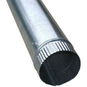 4 in. x 2 ft. V040 0.016 Aluminum Rigid Pipe