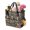 Pioneer Flower Floral-2, variant on Garden Tool Bag,Pioneer Flower Floral Print Pattern Garden Tool Organizer,Garden Gifts,Waterproof Multi-Pocket Garden Tool Storage 11.8x5.5x11.4 Inch(Tools NOT Included)