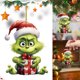thumbnail image 1 of Lindos Y Divertidos Colgantes Monstruo Adorno Creativo para Navidad 8cm Fiesta Verde, 1 of 9