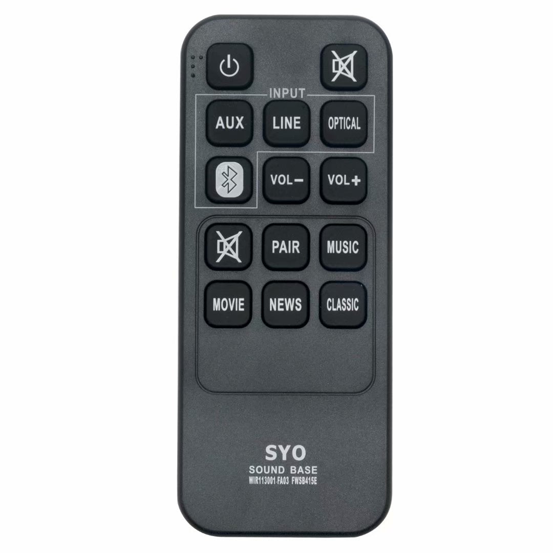 New WIR113001FA03 FWSB415E remote control for Sanyo Sound Bar FWSA205E