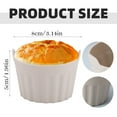 thumbnail image 3 of PLJFXXM Air Fryer Baking Ramekins 3.14'' x 3.14'' x 1.96'', Premium Food-Grade Silicone Mold Cups Non-Stick Air Fryer Accessories Air Fryer Egg Molds for Egg, Cupcake, Muffin, Pudding, Tart, Custard, 3 of 9