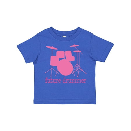 

Inktastic Future Drummer Girls Gift Toddler Toddler Girl T-Shirt