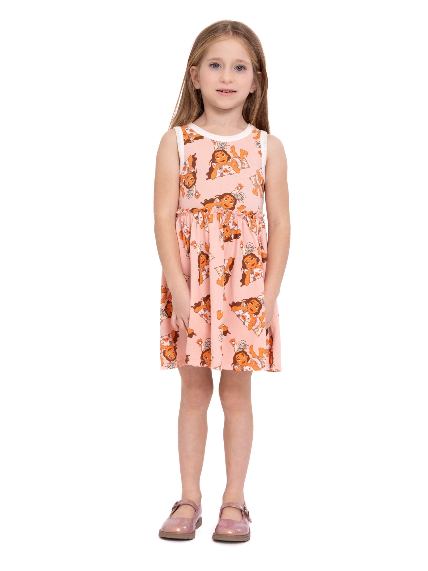 Moana Toddler Girls Tank Dress, Sizes 12M-5T