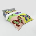 thumbnail image 3 of Ambesonne Butterfly Bedding Set 3 Pcs, Pop Art Swallowtail, Twin, Multicolor, 3 of 3