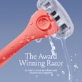thumbnail image 2 of Kit de afeitado Billie Razors para mujer con maquinilla de afeitar y 4 recambios Coral, 2 of 9
