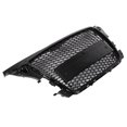 thumbnail image 3 of Intake Grill Bumper Grille Replacement Front Bumper Grille For RS3 Style Grill With Dummy Radar Glossy Black Fit For A3/S3 8P 09-12 ANGGREK IG1614, 3 of 8