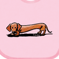 thumbnail image 4 of Inktastic Little Red Doxie Boys or Girls Baby Bib, 4 of 4