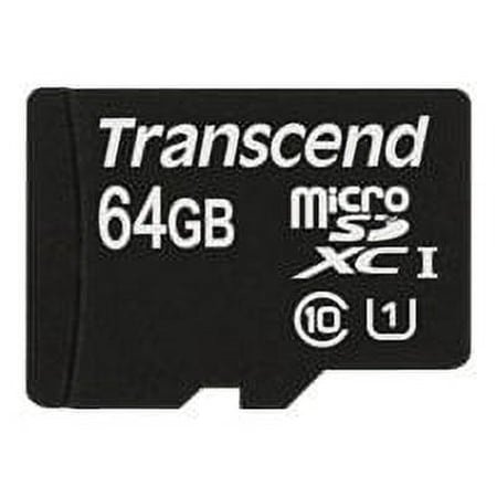 UPC: 0760557825722 | Transcend TS64GUSDU1 – Flash memory card – 64 GB – UHS Class 1 / Class10 – SDXC UHS-I