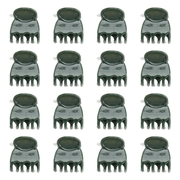 EeaseMX 100 pinzas para orquídeas, pinzas de soporte para plantas de orquídeas, pinzas para enredaderas de flores de jardín para sujetar tallos y enredaderas.