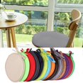 thumbnail image 2 of Round Bistro Circular Chair Cushion Seat Pads Kitchen Cover Removable Room Y5M9, 2 of 8