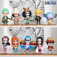 thumbnail image 2 of FIGURA DE ACCIÓN DE One Piece, Luffy, Zoro, Sanji, dibujos animados, versión Q, modelo de colección de PVC, muñecas, regalo de cumpleaños para niñosChina Gong Bohan LED, 2 of 2