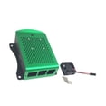thumbnail image 1 of Esquirla Aluminum Alloy Computer Case Shell Heat Dissipation Shell Heatsink for Raspberry Pi4 Green with fan, 1 of 4