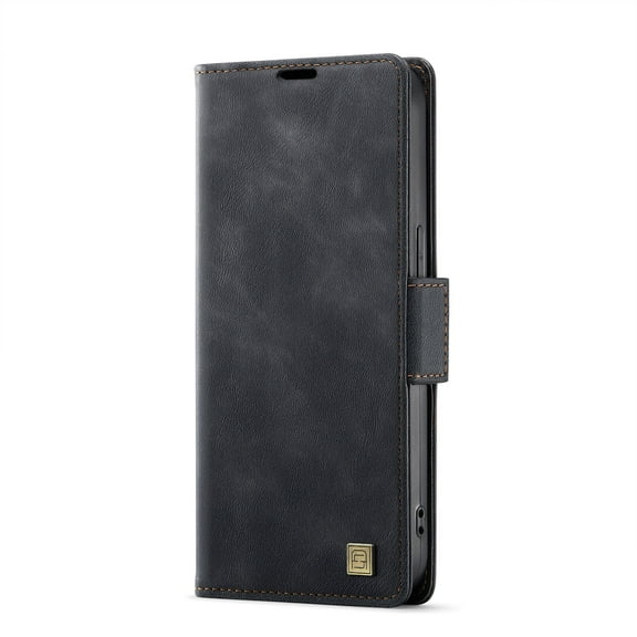 TOWOND Phone Case for iPhone 15 Pro Max Magnetic Wallet Phone Case Protective Leather Case with Card Holder Function Shockproof Flip Case Black