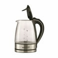 thumbnail image 3 of Brentwood Appliances KT-1900BK 1.7L Cordless Glass Electric Kettle, Black, 3 of 5
