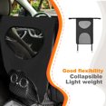thumbnail image 3 of Scienceny Barrera para mascotas de coche, asiento trasero de red, asiento Interior de seguridad para bebés, malla extraíble, aislamiento de conducción Ventana automotriz Negro Scienceny VI001591-01, 3 of 6