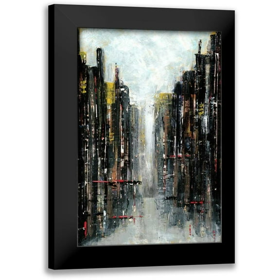 Fagalde, Jarman 11x14 Black Modern Framed Museum Art Print Titled - Gotham I
