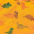 thumbnail image 5 of B91xZ Toddler Baby Girl Clothes Boys Romper Jumpsuit Printed Sleeve Long Dinosaur Girls (Yellow, 18-24 Months), 5 of 5