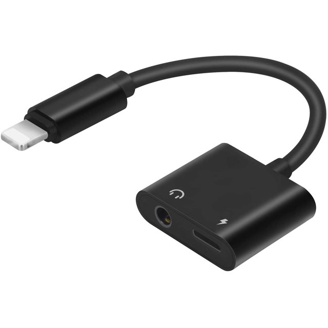 Headphones Adapter for iPhone 11 Headphone Jack Splitter 3.5mm Adapter