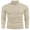 Light Khaki, variant on COOFANDY Men's Turtlenecks Sweater Slim Fit Knitted Long Sleeve Pullover Sweaters