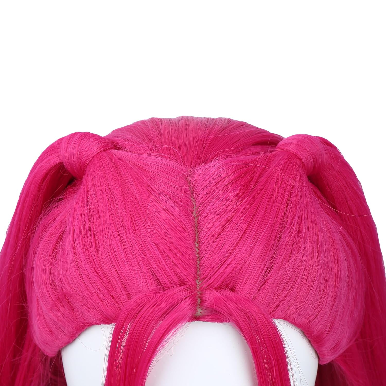 Momojoy Pink Halloween Costume Wig for Women and Men