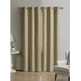 thumbnail image 3 of Mainstays Heather Woven Blackout Curtains, 50” x 84” (2 Panels), 3 of 3