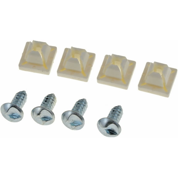 Dorman 49258 License Plate Screw Kit (Pack of 4)