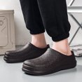 thumbnail image 4 of Men's Casual Slippers Kitchen Slippers Men's Work Shoes Easy To Wear Take Off Shoes, 4 of 9