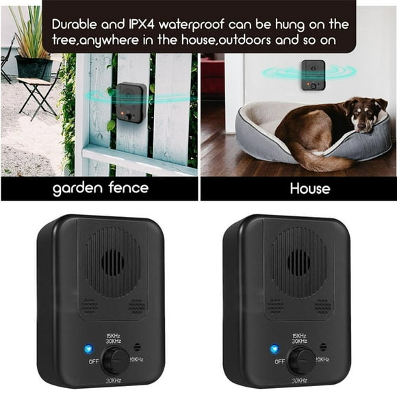 Peggybuy Ultrasonic Dog Repeller Trumpet Outdoor Pet Anti Noise Bark Stopper Device