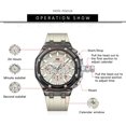 thumbnail image 5 of Men Watches,Multifunction Transparent Analog Display Silicone Strap Calendar Quartz Waterproof Trend Wrist Watches for Men, 5 of 6