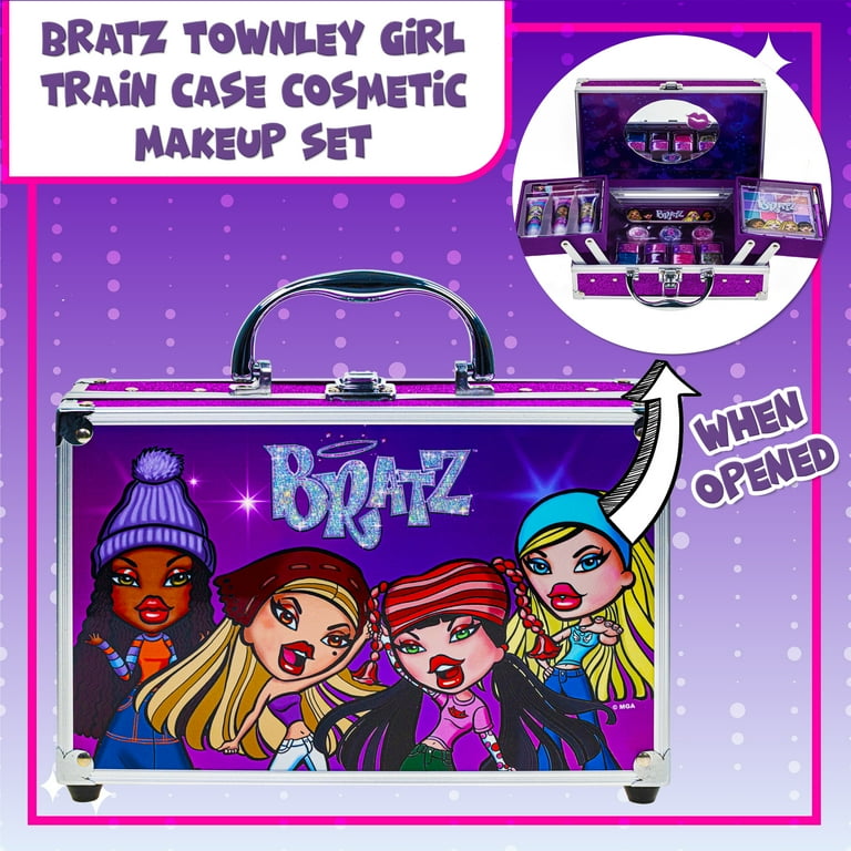 Townley Girl Train Case Cosmetic Makeup Set for Girls, Lol Makeup Set