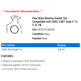 thumbnail image 2 of Rear Main Bearing Gasket Set - Compatible with 2005, 2007 Saab 9-7x 5.3L V8, 2 of 2