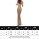 thumbnail image 2 of Vestidos de Fiesta Elegantes de noche elegante para mujer vestido largo con lentejuelas sin espalda ropa de playa Cgtredaw champán T S para Mujer, 2 of 7