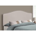 thumbnail image 3 of Monarch Specialties Bed, Headboard Only, Queen Size, Bedroom, Upholstered, Linen Look, Beige, Transitional, 3 of 4