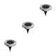 thumbnail image 1 of Matsuzay 4 uds/1 ud. 8 LED de energía Solar luz enterrada lámpara de tierra al aire libre camino luz punto lámpara patio jardín césped paisaje luz calida PC 1 3piezas Matsuzay CBP259152, 1 of 6