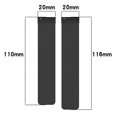thumbnail image 5 of 20mm Watch Band for Samsung Galaxy Watch7 Huawei Watch GT 3 42mm Garmin Forerunner 165 Magnetic Sili, 5 of 5