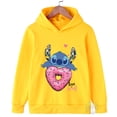 thumbnail image 4 of Sudadera con capucha para niños con estampado de Stitch, estilo kawaii, moda, anime, manga, dibujos animados, ropa informal para niñas y niños, 4 of 5