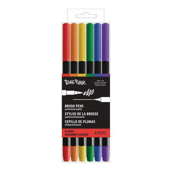 Brea Reese Stylo à bille double pointe 6pc - Primaire