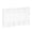 Clear, variant on Adjustable Storage Organizer Rack Functional Acrylic Holder With Multiple Compartments For Efficient Kitchen And Living Room Space Saving Design